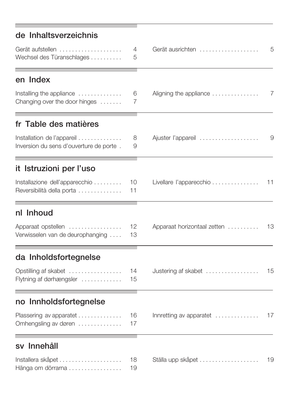 Bosch KGN 36A63 User Manual | Page 2 / 36