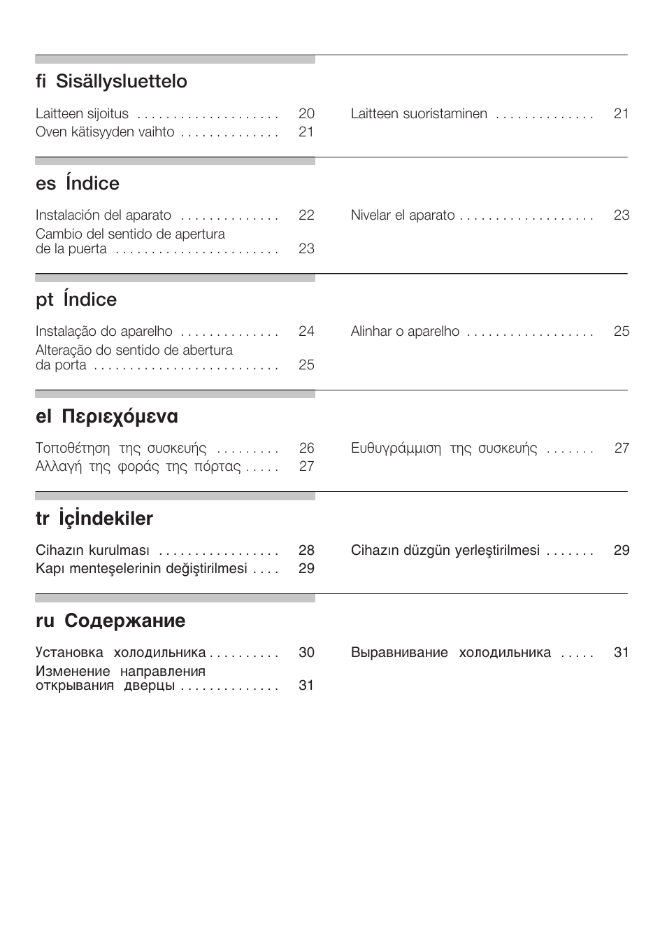 Bosch KGN 36A63 User Manual | Page 3 / 36