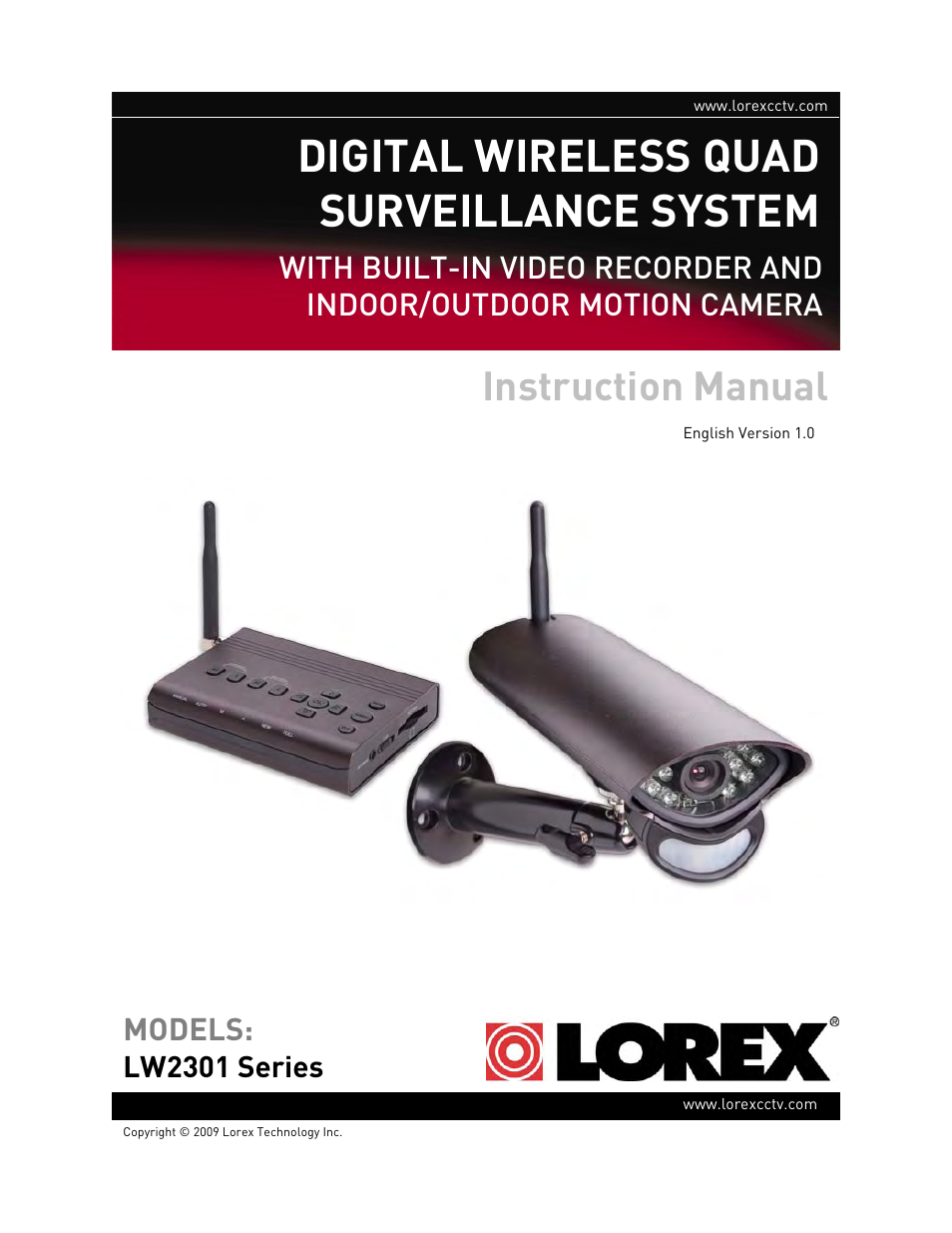 LOREX Technology LW2301 User Manual | 64 pages