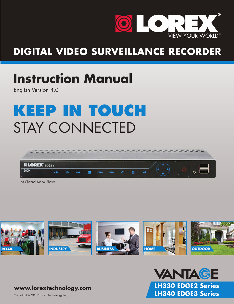 LOREX Technology LH330 EDGE2 User Manual | 144 pages
