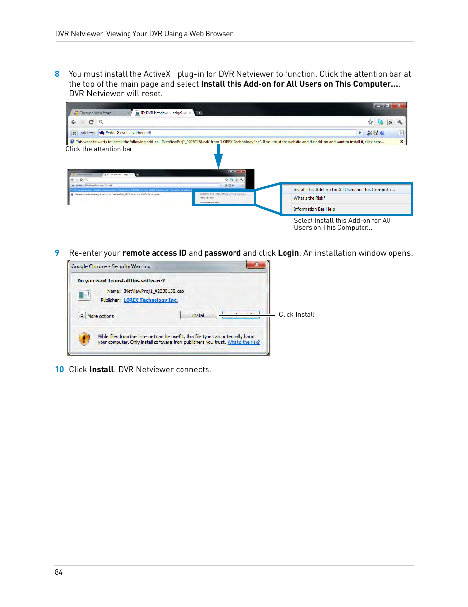 LOREX Technology LH330 EDGE2 User Manual | Page 102 / 144