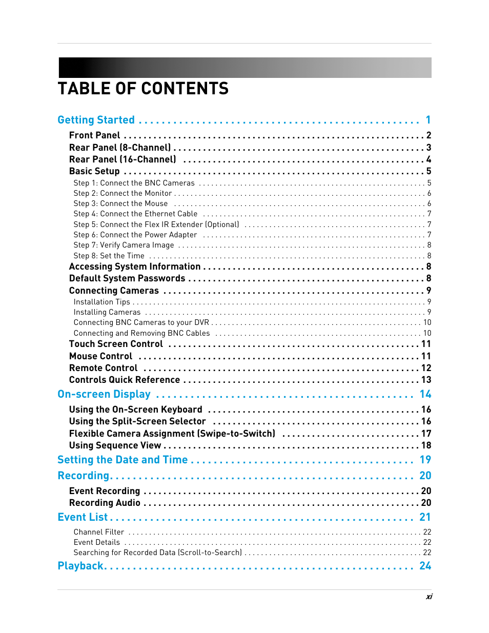 LOREX Technology LH330 EDGE2 User Manual | Page 13 / 144
