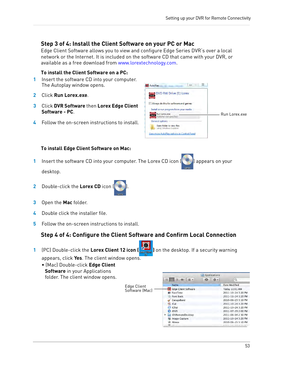 LOREX Technology LH330 EDGE2 User Manual | Page 71 / 144