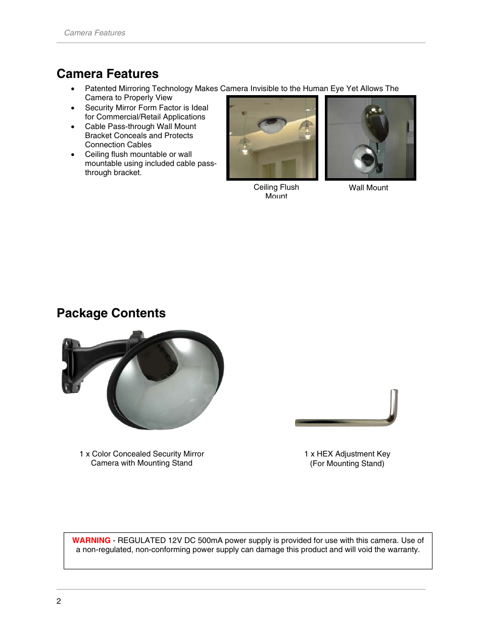 LOREX Technology CNC1020 User Manual | 5 pages