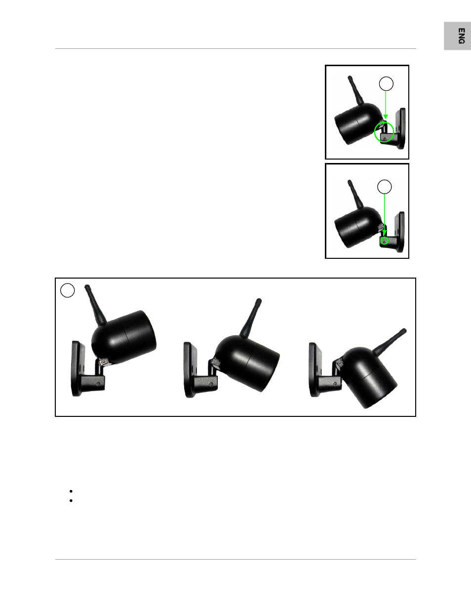 Connecting camera power | LOREX Technology Color Wireless Surveillance System LW1000 User Manual | Page 13 / 17