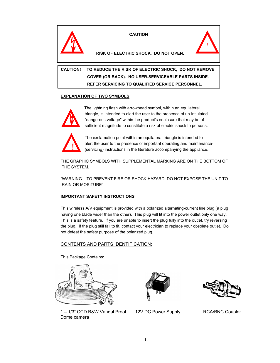 LOREX Technology VQ1032 User Manual | Page 2 / 4