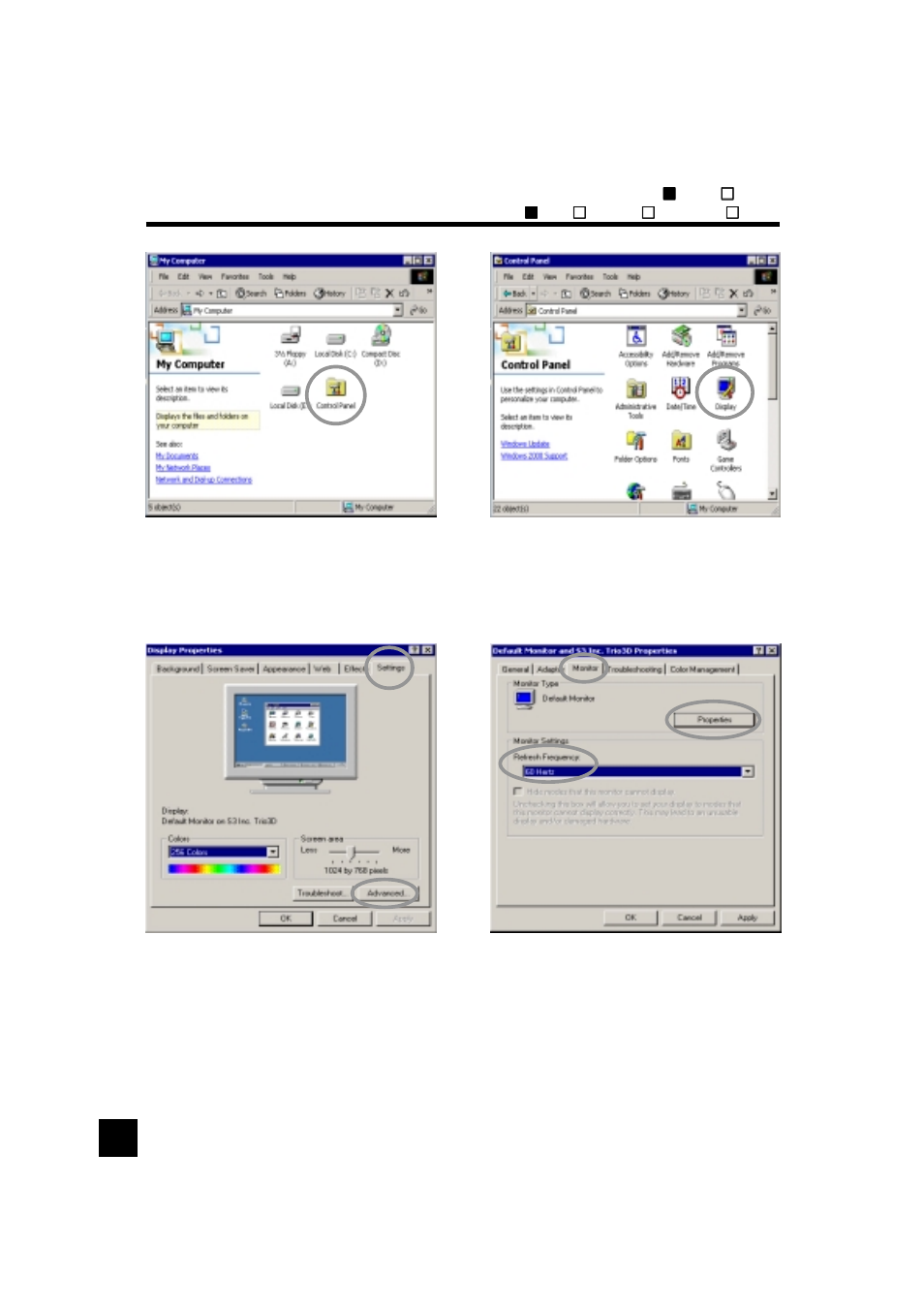 Monitor installation | Luce LCTV-2201A User Manual | Page 10 / 23