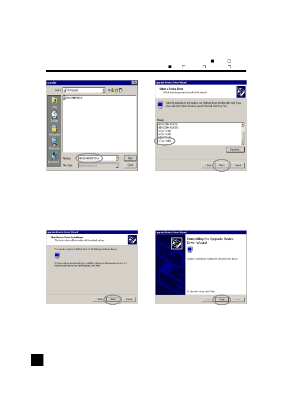 Monitor installation | Luce LCTV-2201A User Manual | Page 12 / 23