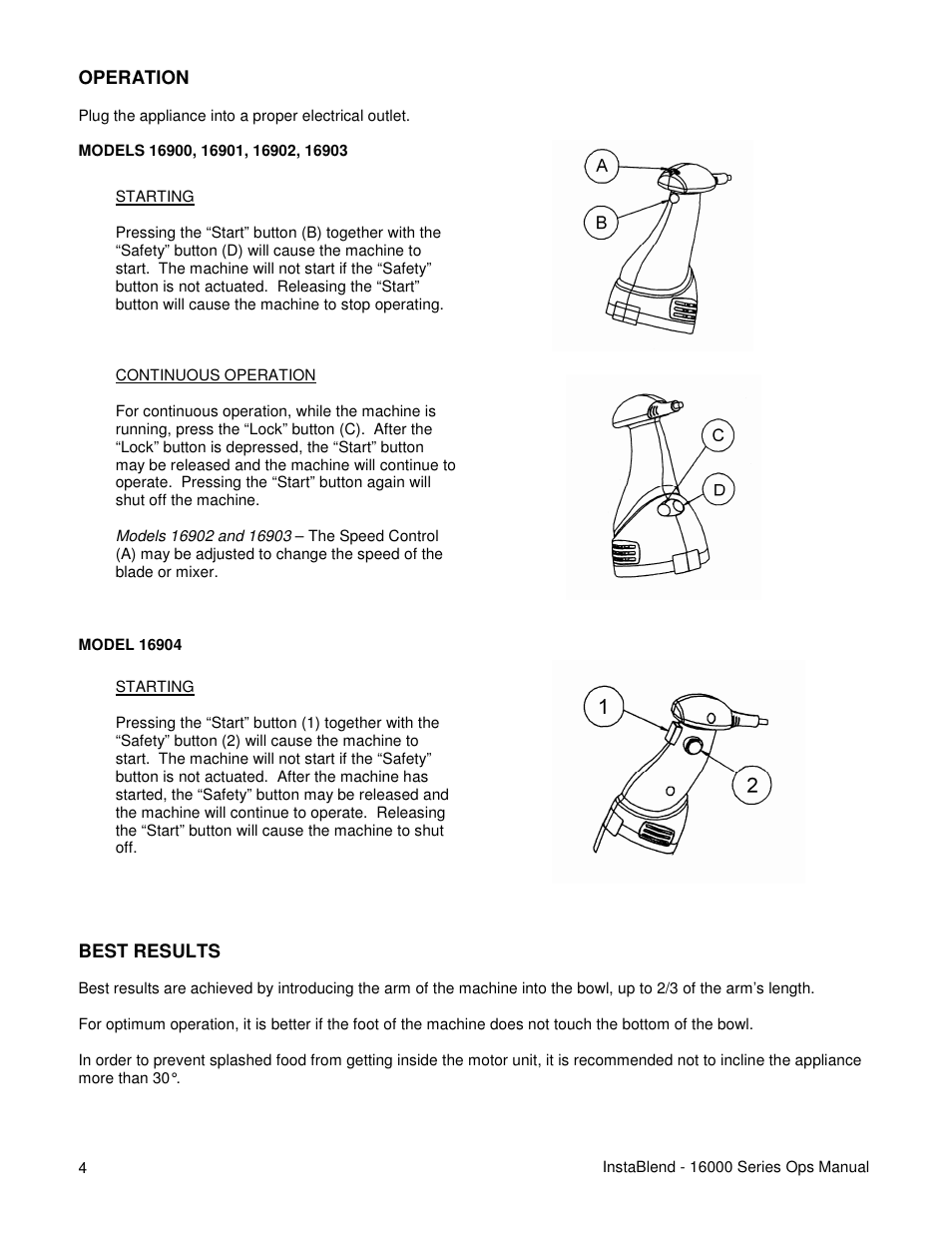 Lincoln REDCO INSTABLEND 16900 User Manual | Page 4 / 16