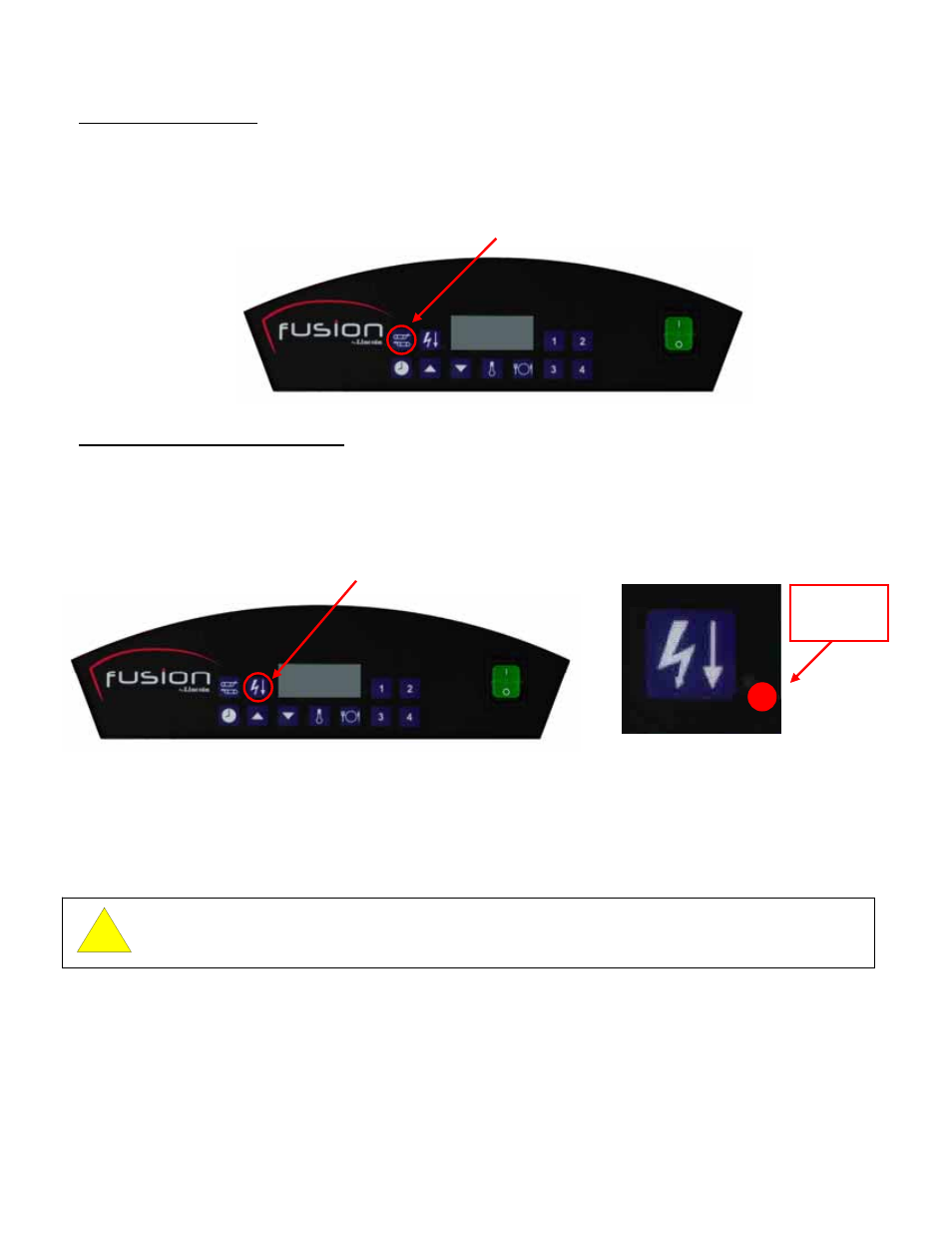 Warning | Lincoln FUSION TOASTER 2040 User Manual | Page 20 / 30