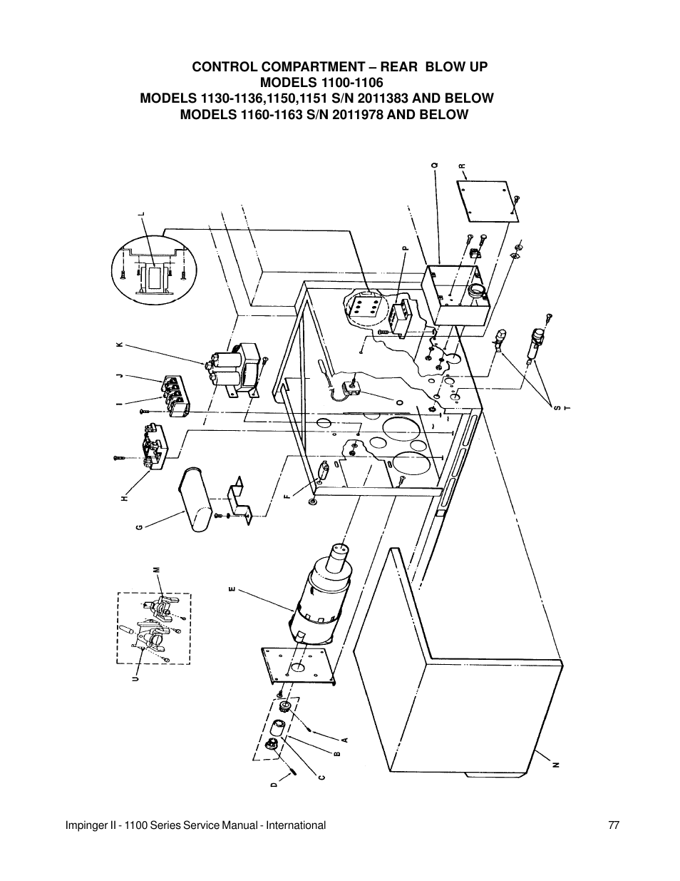 Lincoln Impinger Conveyor Ovens 1100 Series User Manual | Page 77 / 92