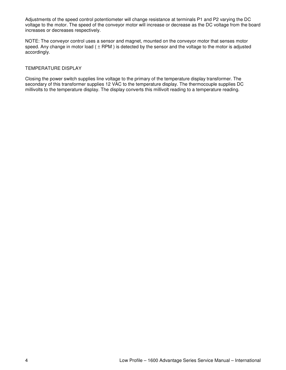 Lincoln Impinger Conveyor Ovens 1634-000-EA User Manual | Page 4 / 32