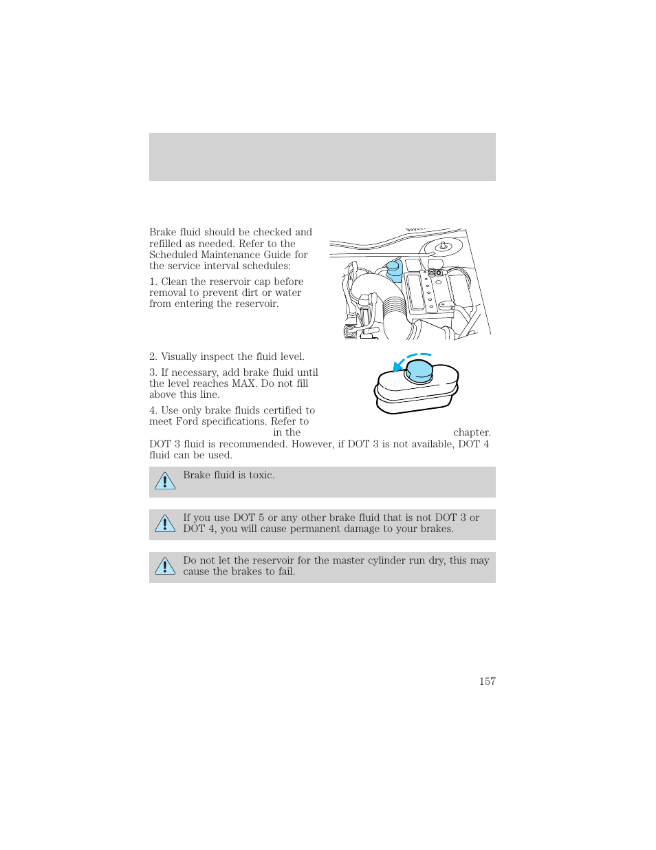 Maintenance and care | Lincoln 1999 Continental User Manual | Page 157 / 208