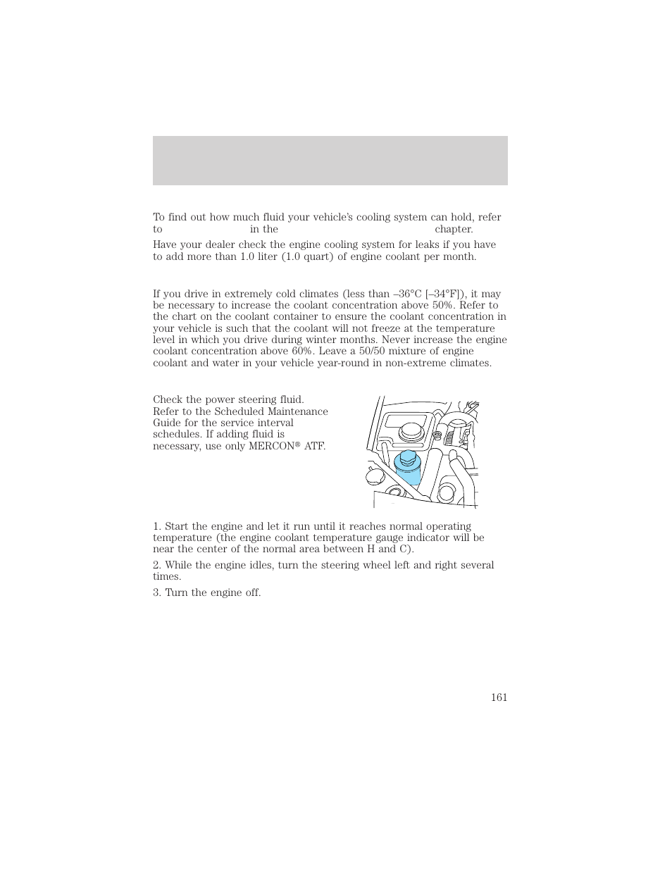 Maintenance and care | Lincoln 1999 Continental User Manual | Page 161 / 208