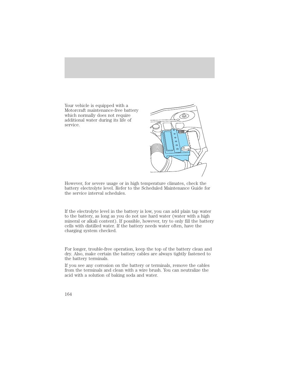 Maintenance and care | Lincoln 1999 Continental User Manual | Page 164 / 208