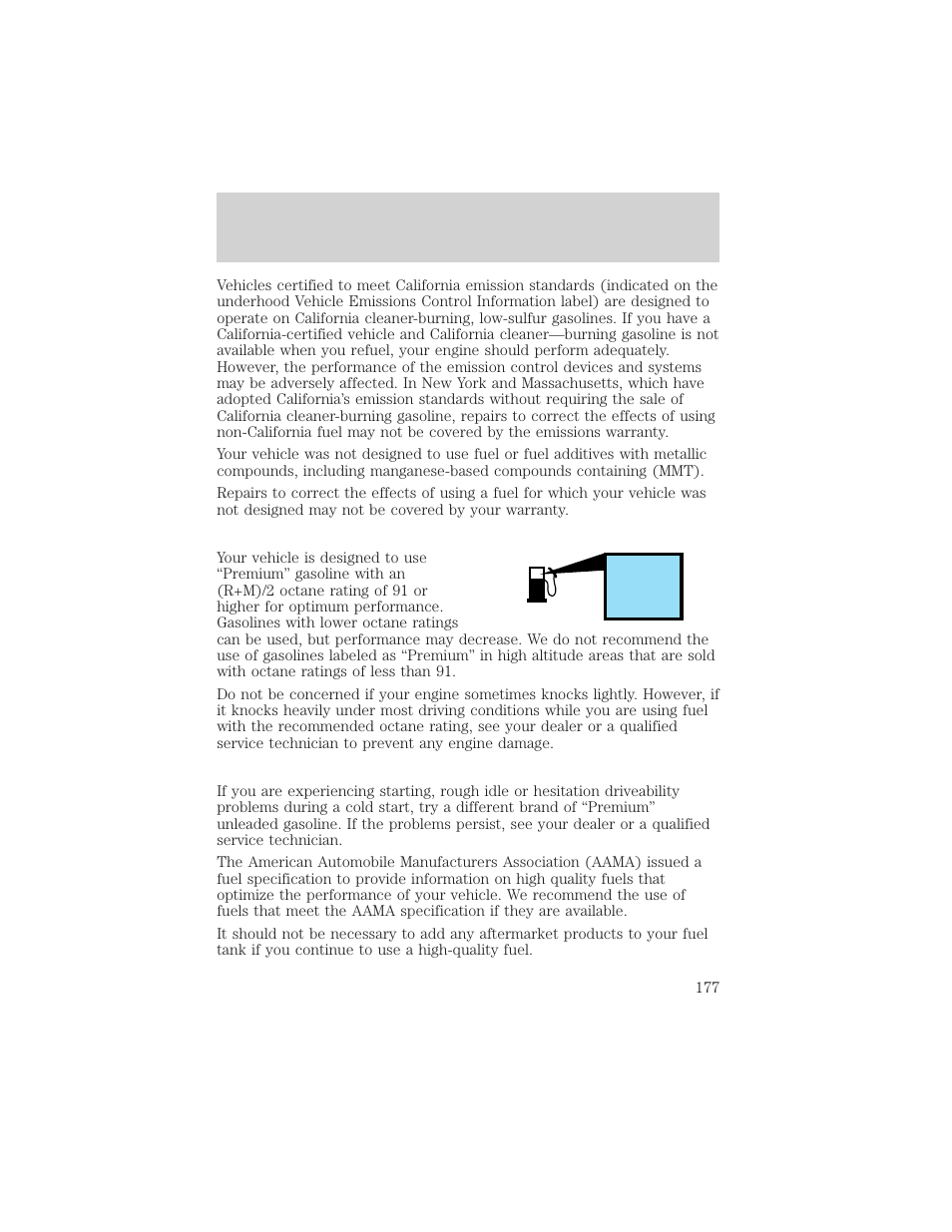 Lincoln 1999 Continental User Manual | Page 177 / 208