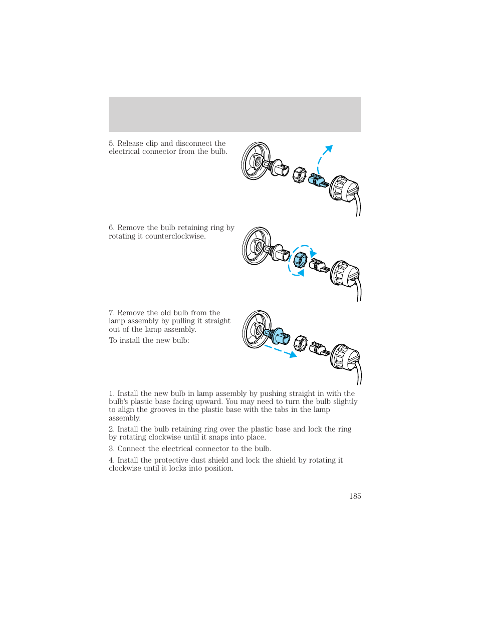 Maintenance and care | Lincoln 1999 Continental User Manual | Page 185 / 208