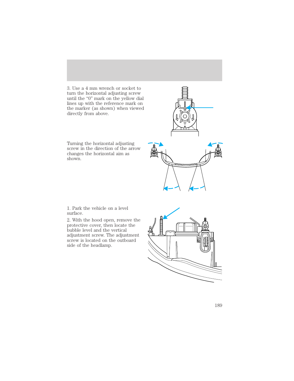 Maintenance and care | Lincoln 1999 Continental User Manual | Page 189 / 208