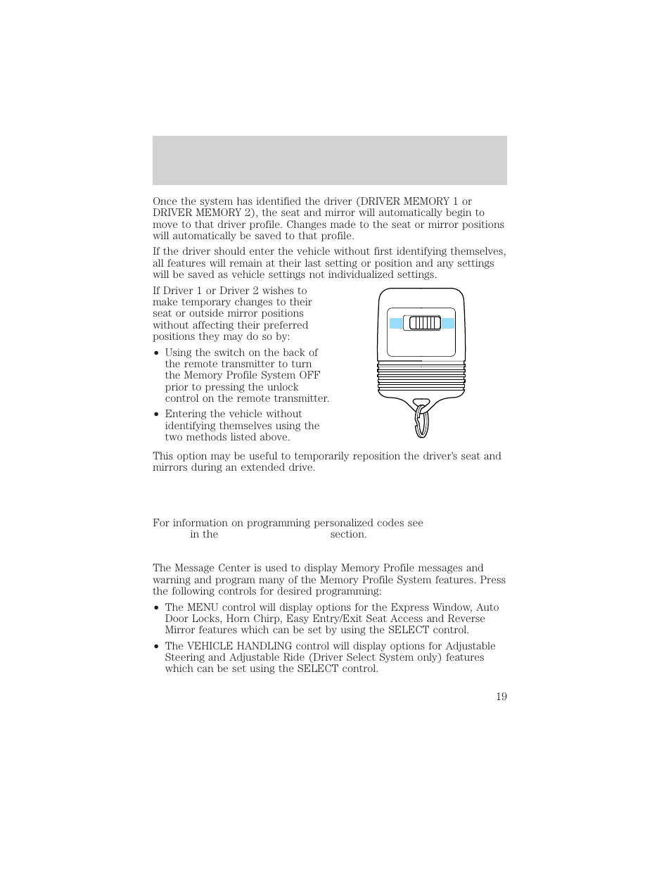 Instrumentation | Lincoln 1999 Continental User Manual | Page 19 / 208