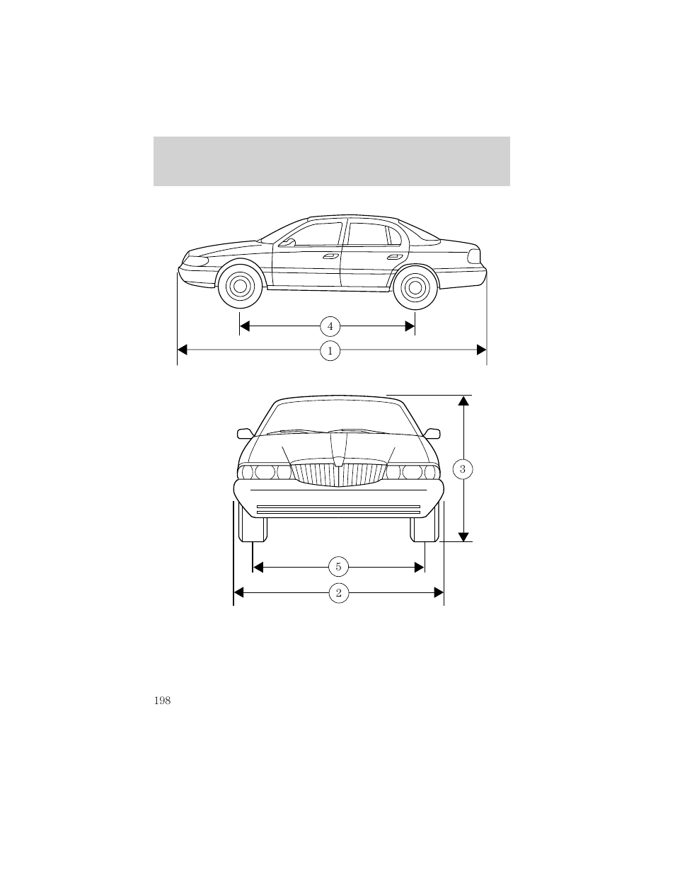 Capacities and specifications | Lincoln 1999 Continental User Manual | Page 198 / 208