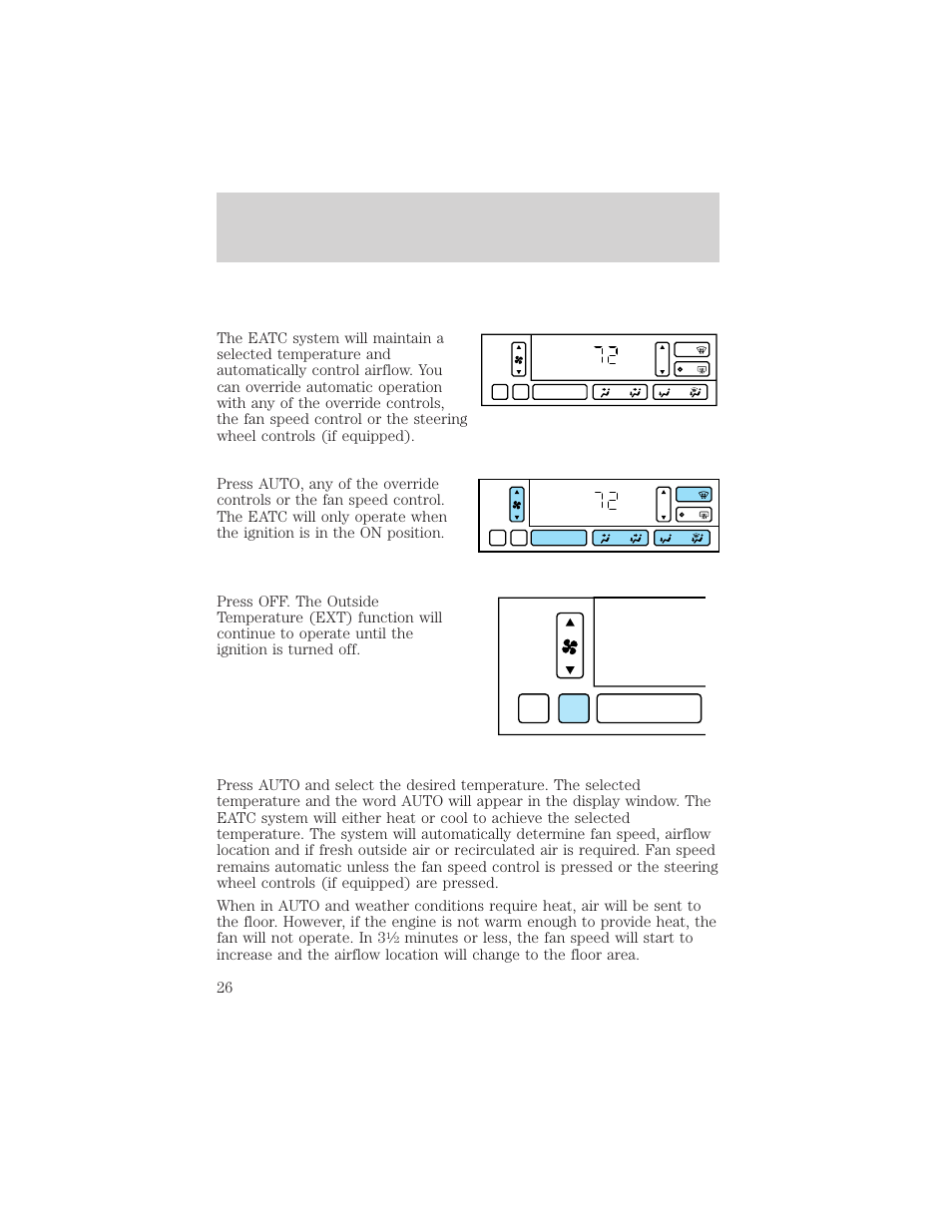 Controls and features | Lincoln 1999 Continental User Manual | Page 26 / 208