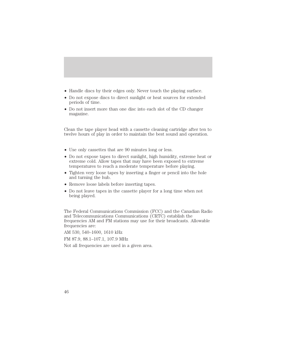 Controls and features | Lincoln 1999 Continental User Manual | Page 46 / 208