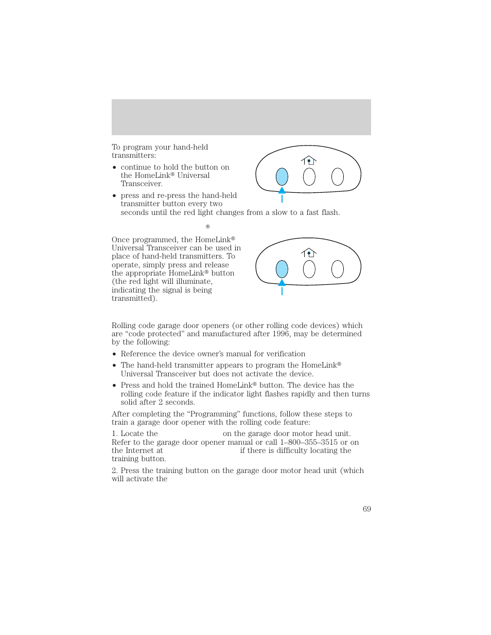 Controls and features | Lincoln 1999 Continental User Manual | Page 69 / 208