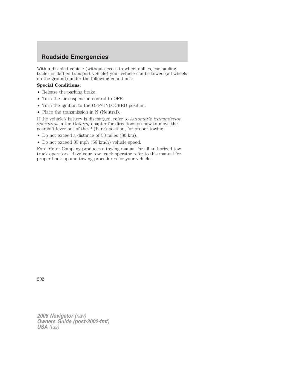 Lincoln 2008 Navigator User Manual | Page 690 / 750