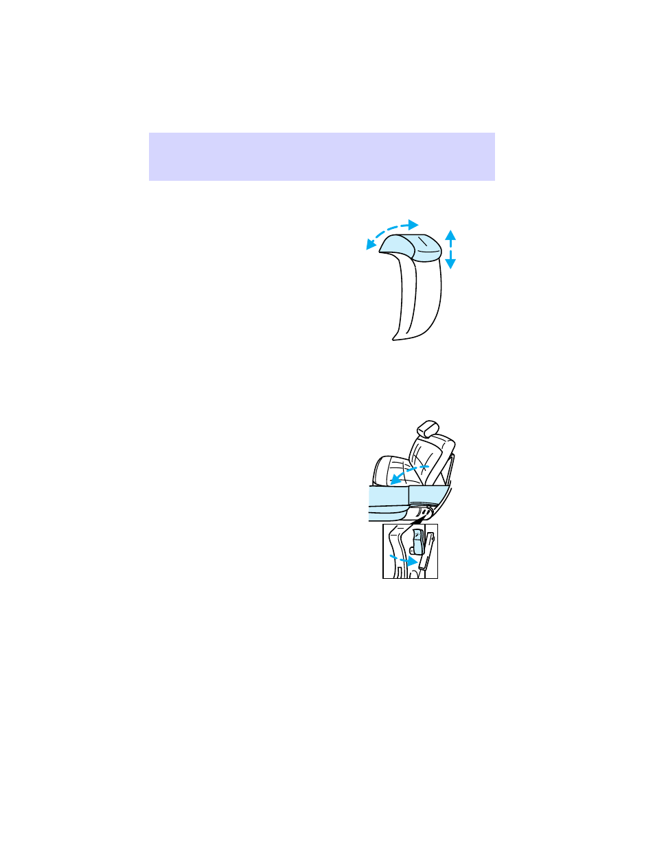 Seating and safety restraints | Lincoln Mountaineer 1997 User Manual | Page 62 / 197