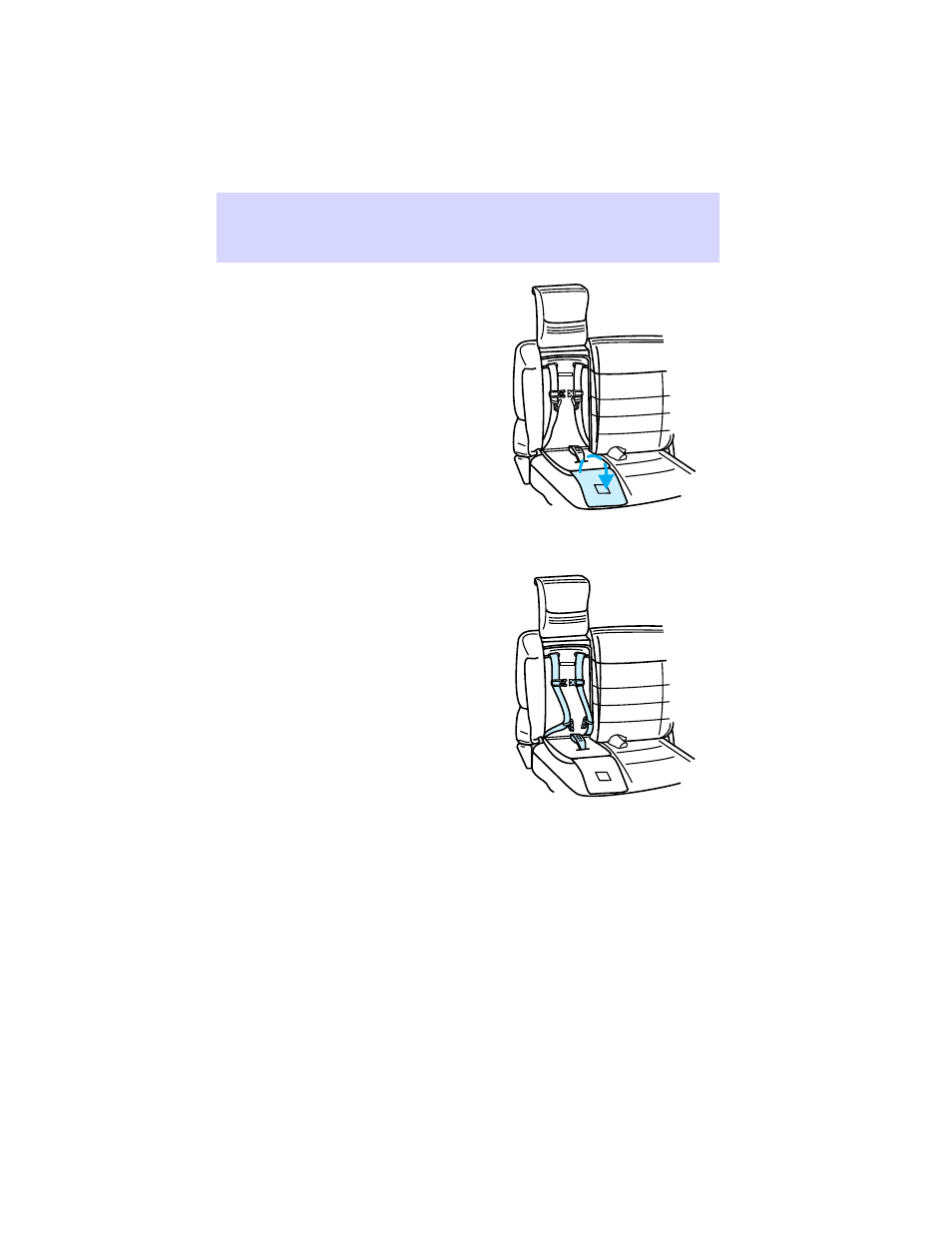 Seating and safety restraints | Lincoln Mountaineer 1997 User Manual | Page 84 / 197