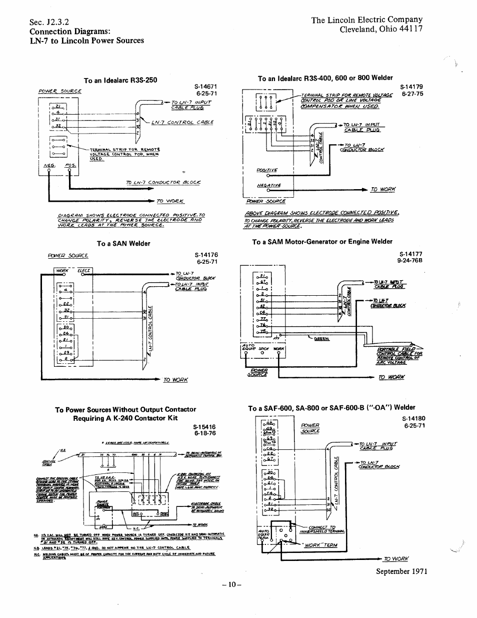 Pov^ee. so</€ce, Ir ^soaffc, Afmar <we | Caeie '•jo semf-aurommue, Appucathwr | Lincoln LN-7 User Manual | Page 10 / 28