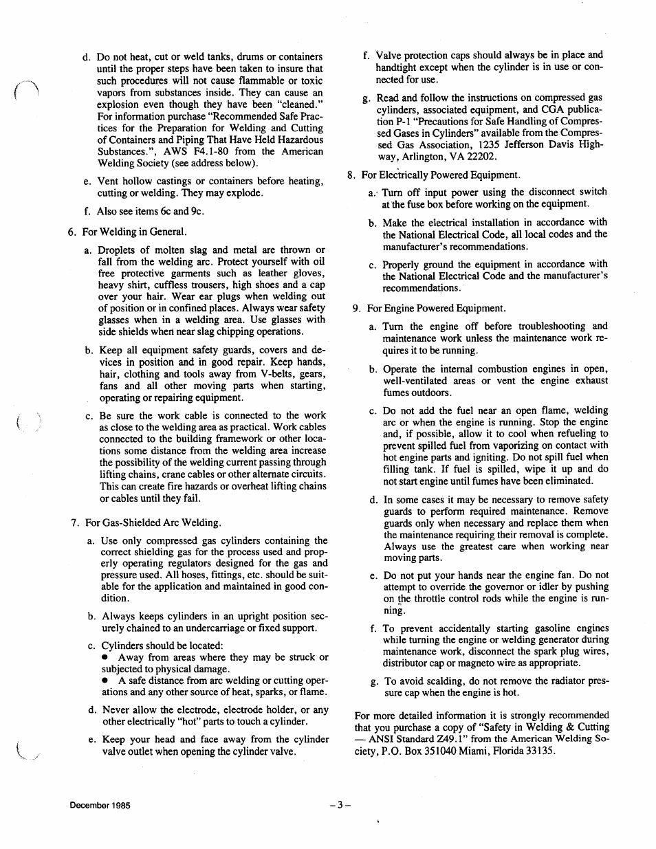 Lincoln LN-7 User Manual | Page 3 / 28