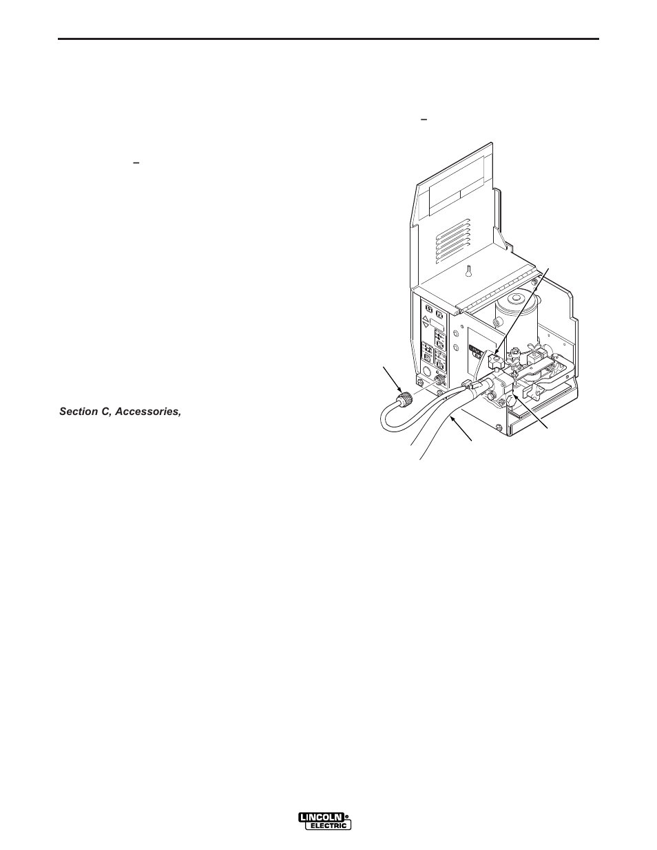 Installation, Work cable, Gun and cable assemblies | Gun cable connections | Lincoln LN-742H User Manual | Page 12 / 48