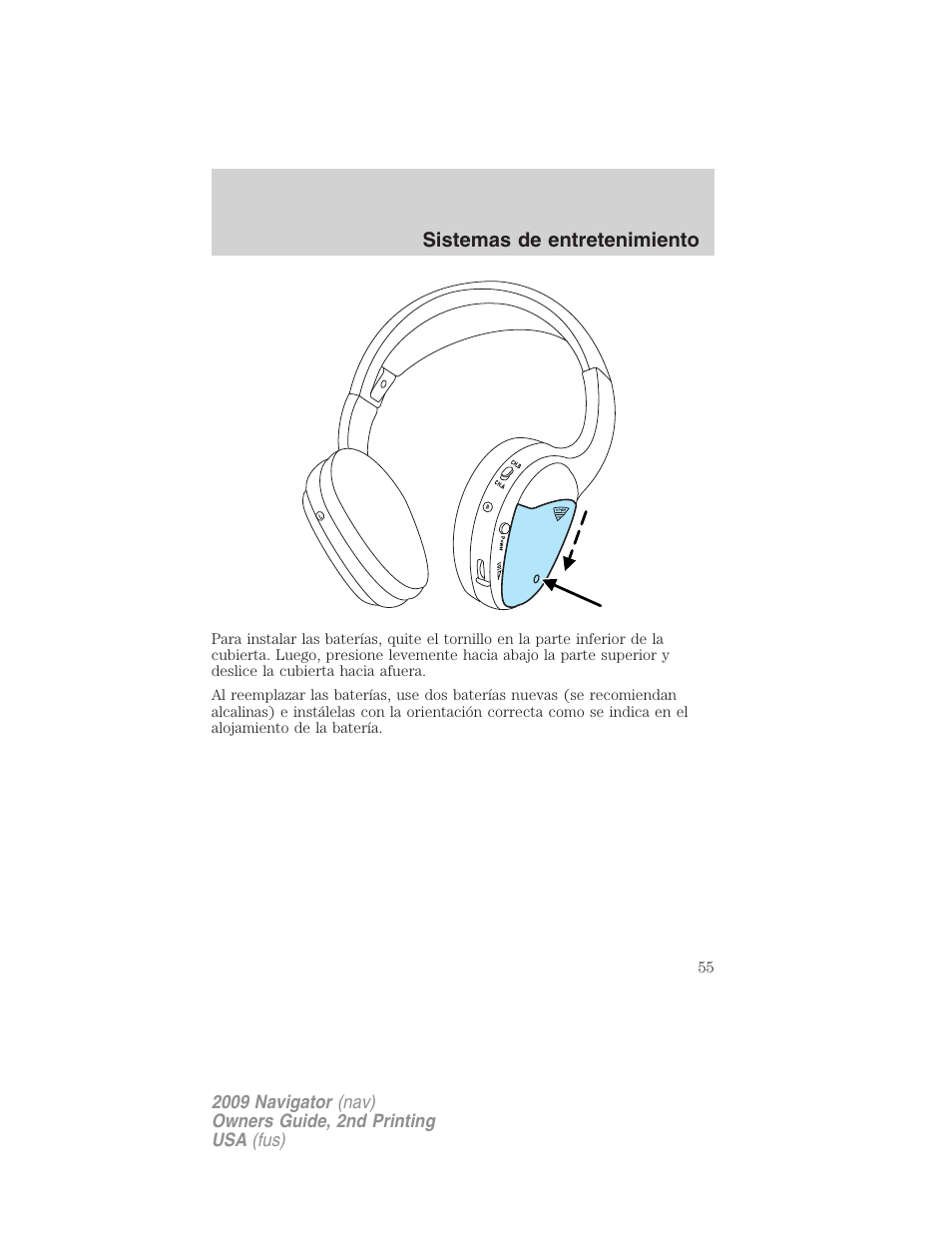 Lincoln 2009 Navigator User Manual | Page 55 / 801