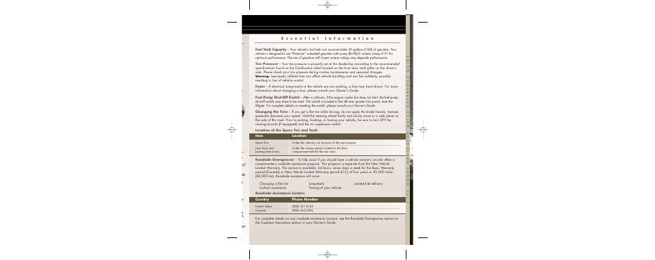 Lincoln Aviator 2003 User Manual | Page 5 / 12