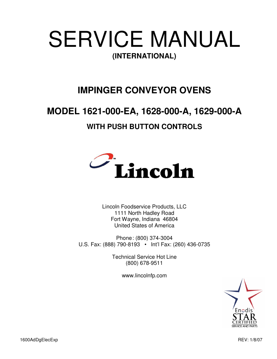 Lincoln 1628-000-A User Manual | 24 pages