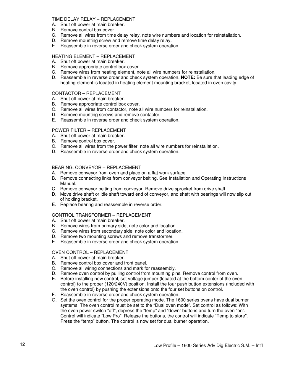 Lincoln 1628-000-A User Manual | Page 12 / 24