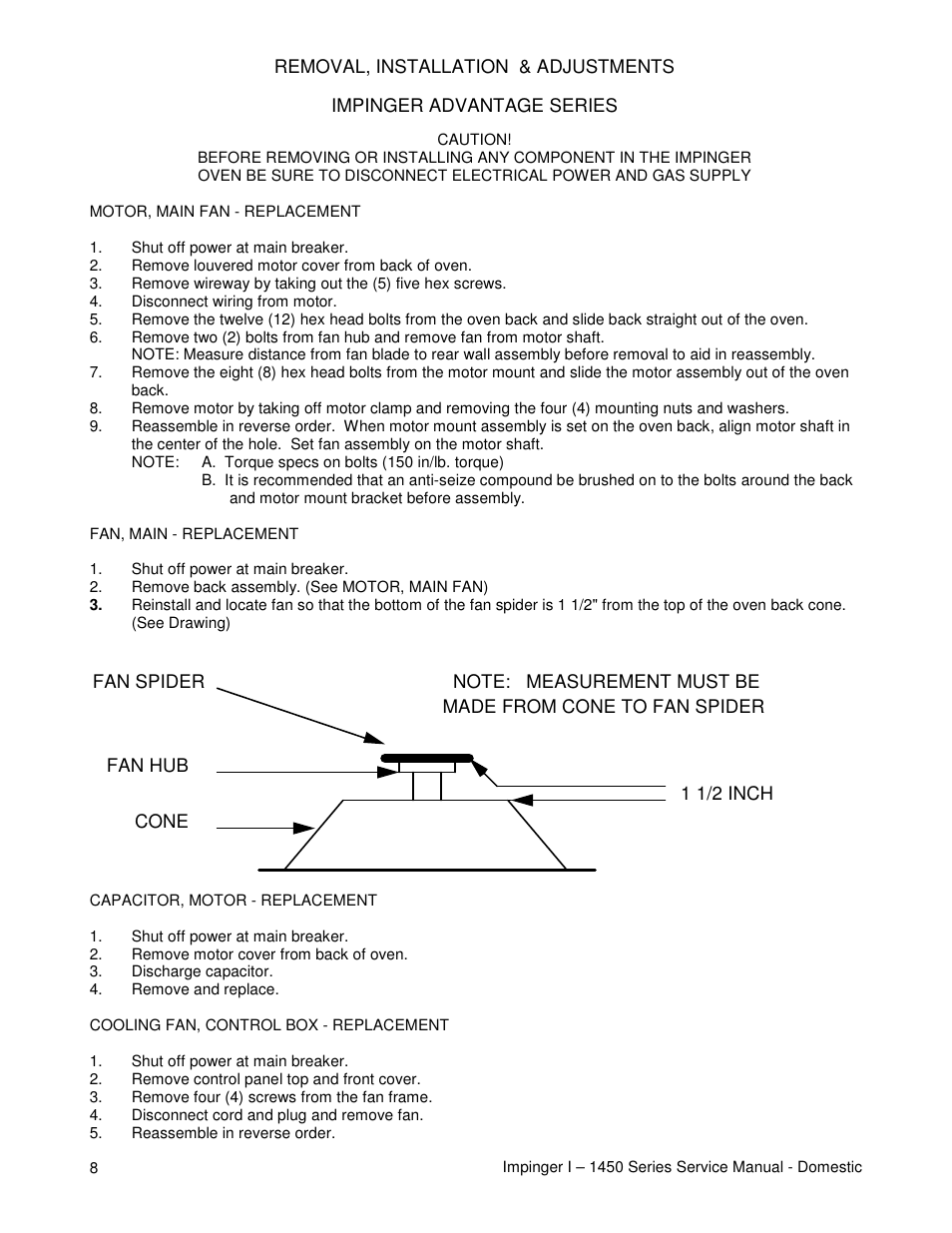 Lincoln 1450 User Manual | Page 8 / 24