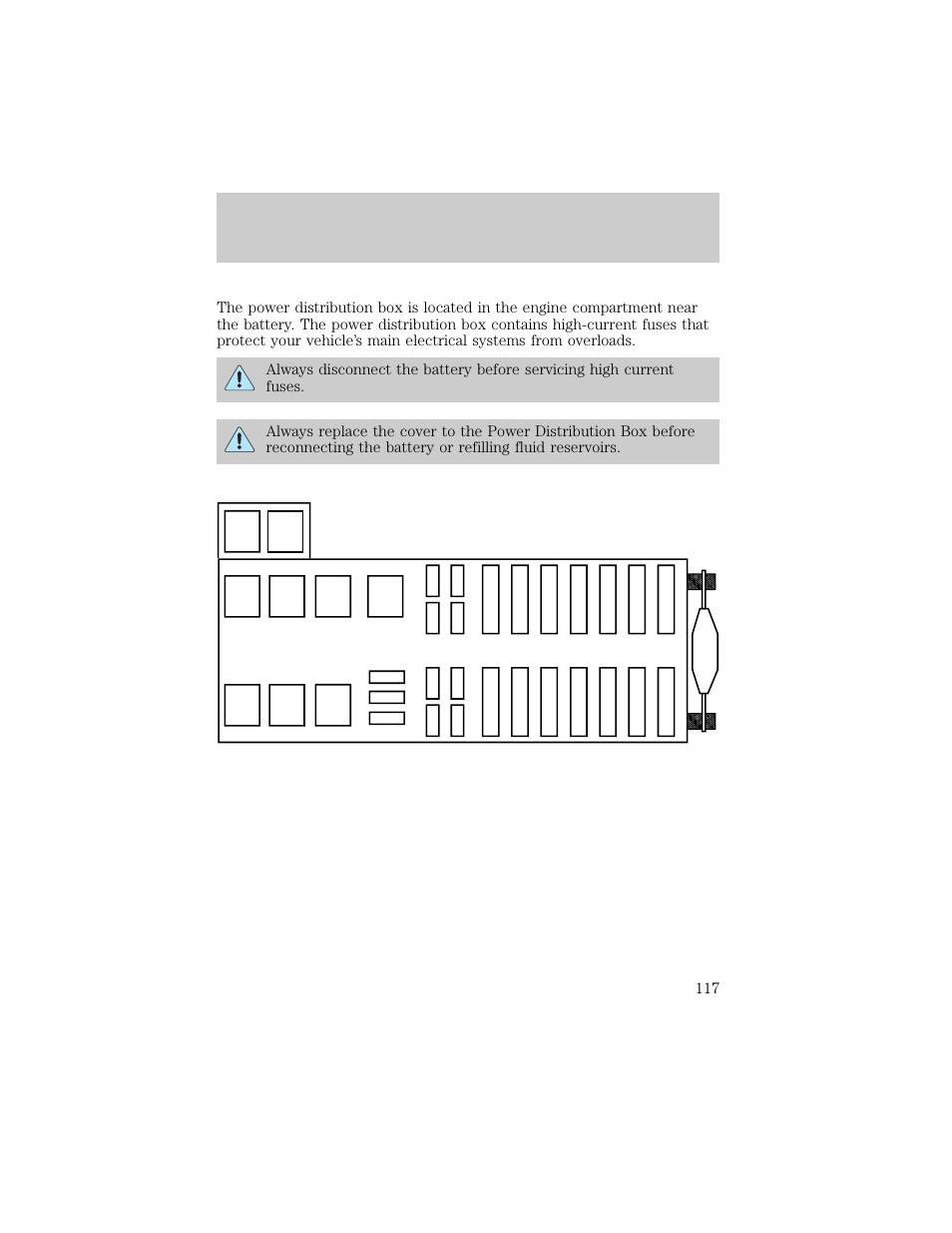 Roadside emergencies | Lincoln 1998 Continental User Manual | Page 117 / 176