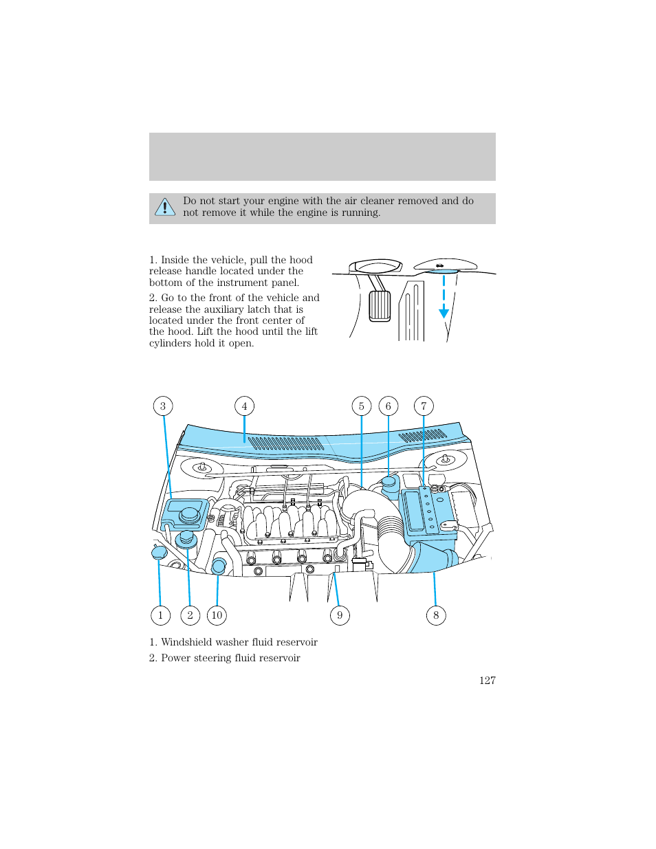 Maintenance and care | Lincoln 1998 Continental User Manual | Page 127 / 176