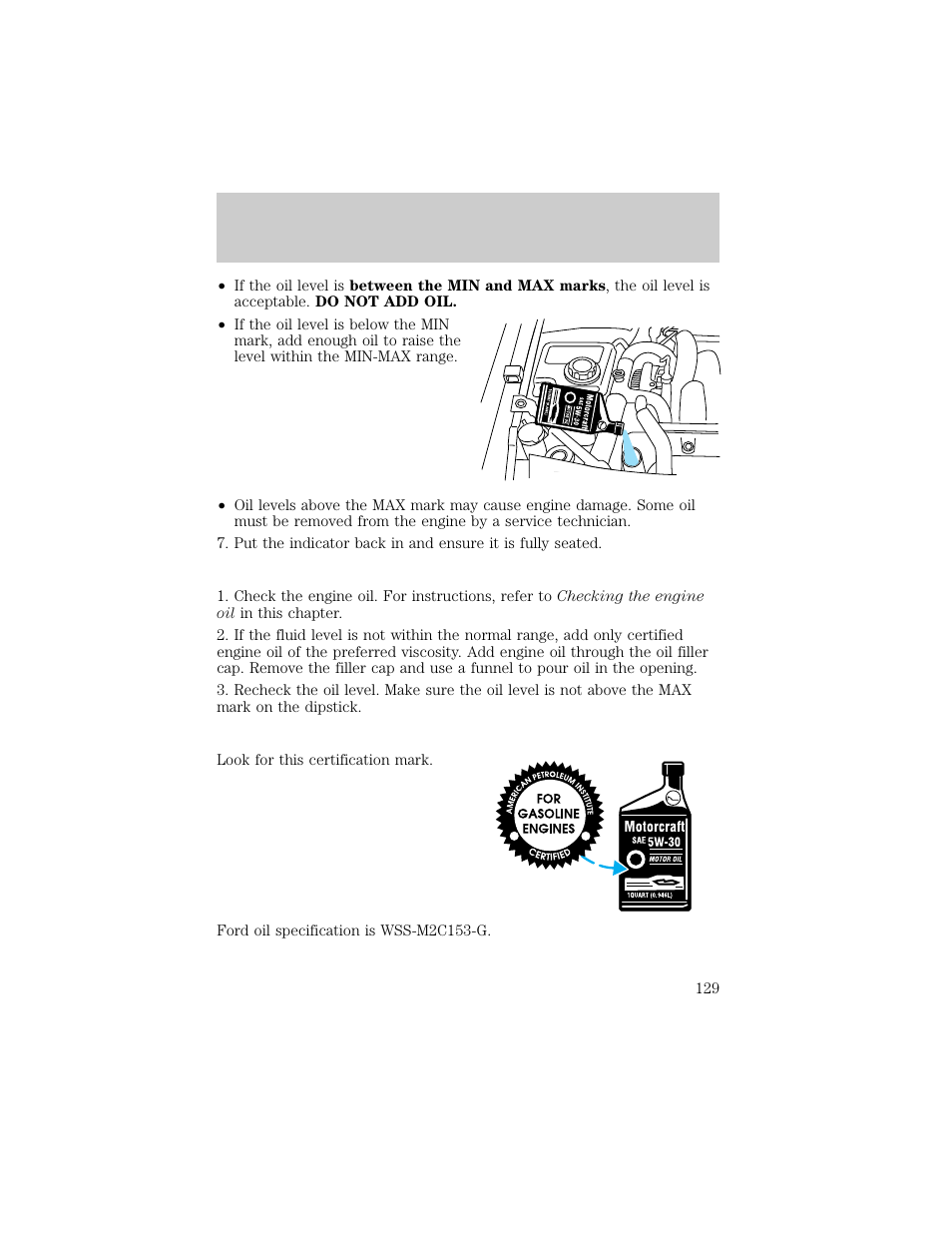 Maintenance and care | Lincoln 1998 Continental User Manual | Page 129 / 176