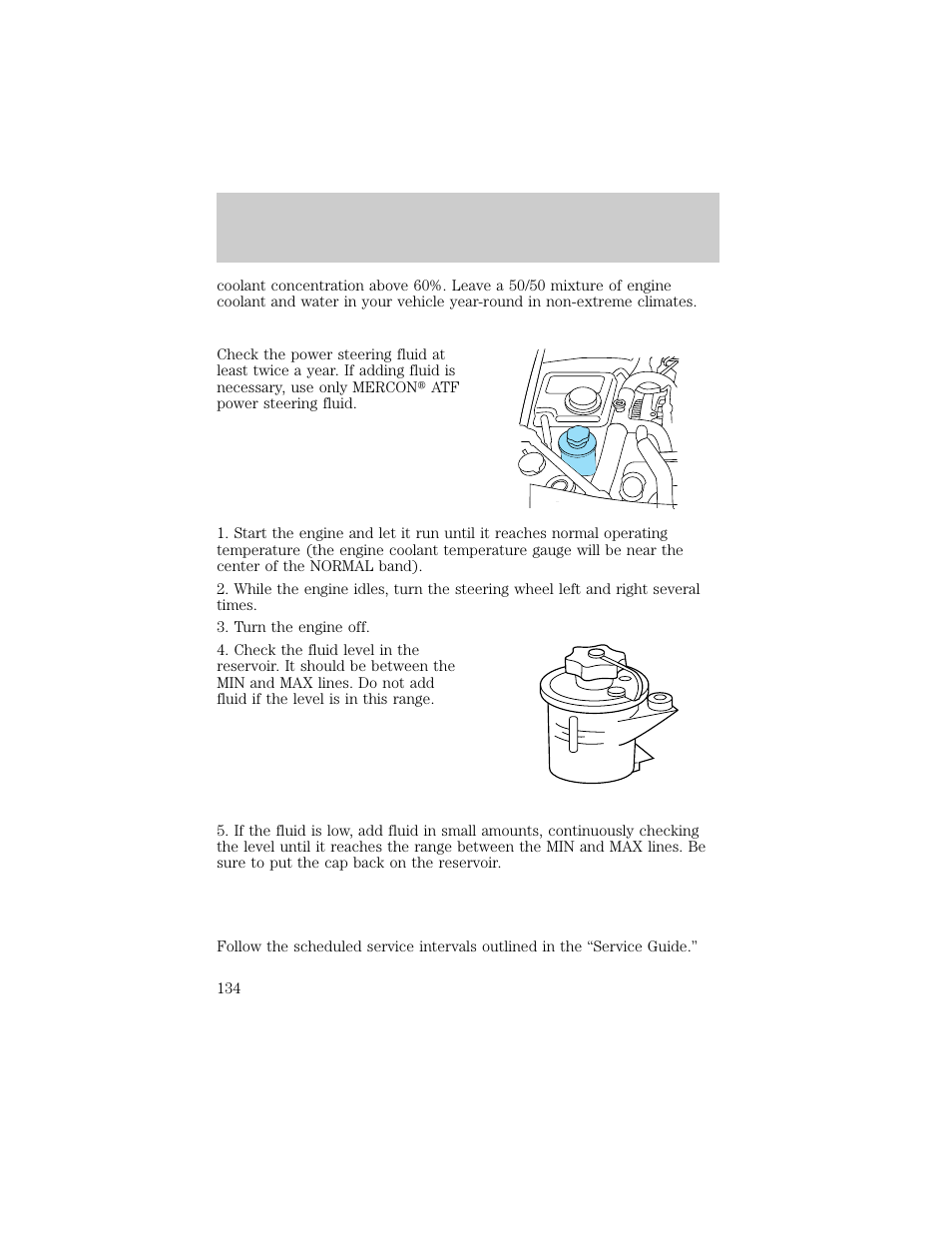 Maintenance and care | Lincoln 1998 Continental User Manual | Page 134 / 176