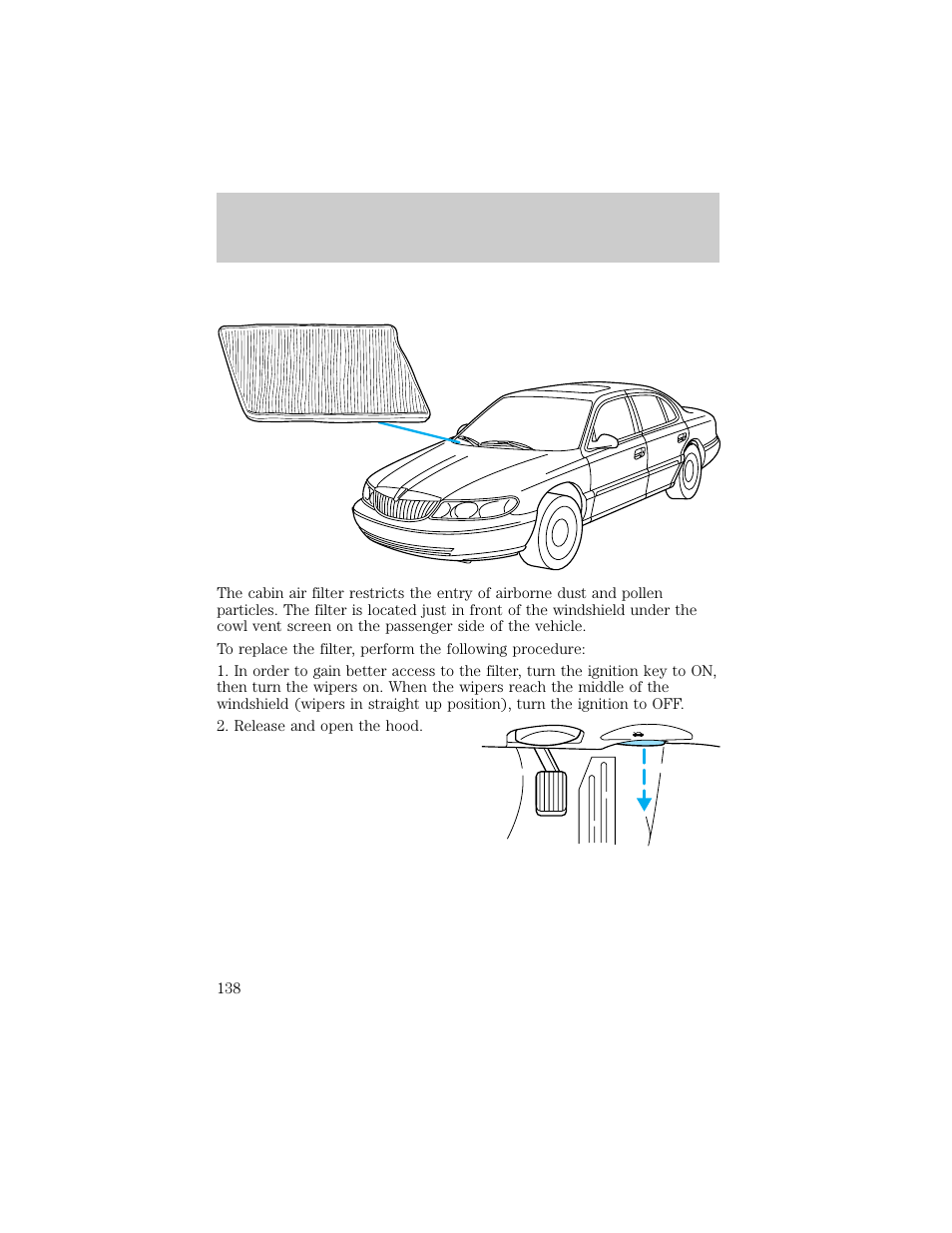 Maintenance and care | Lincoln 1998 Continental User Manual | Page 138 / 176