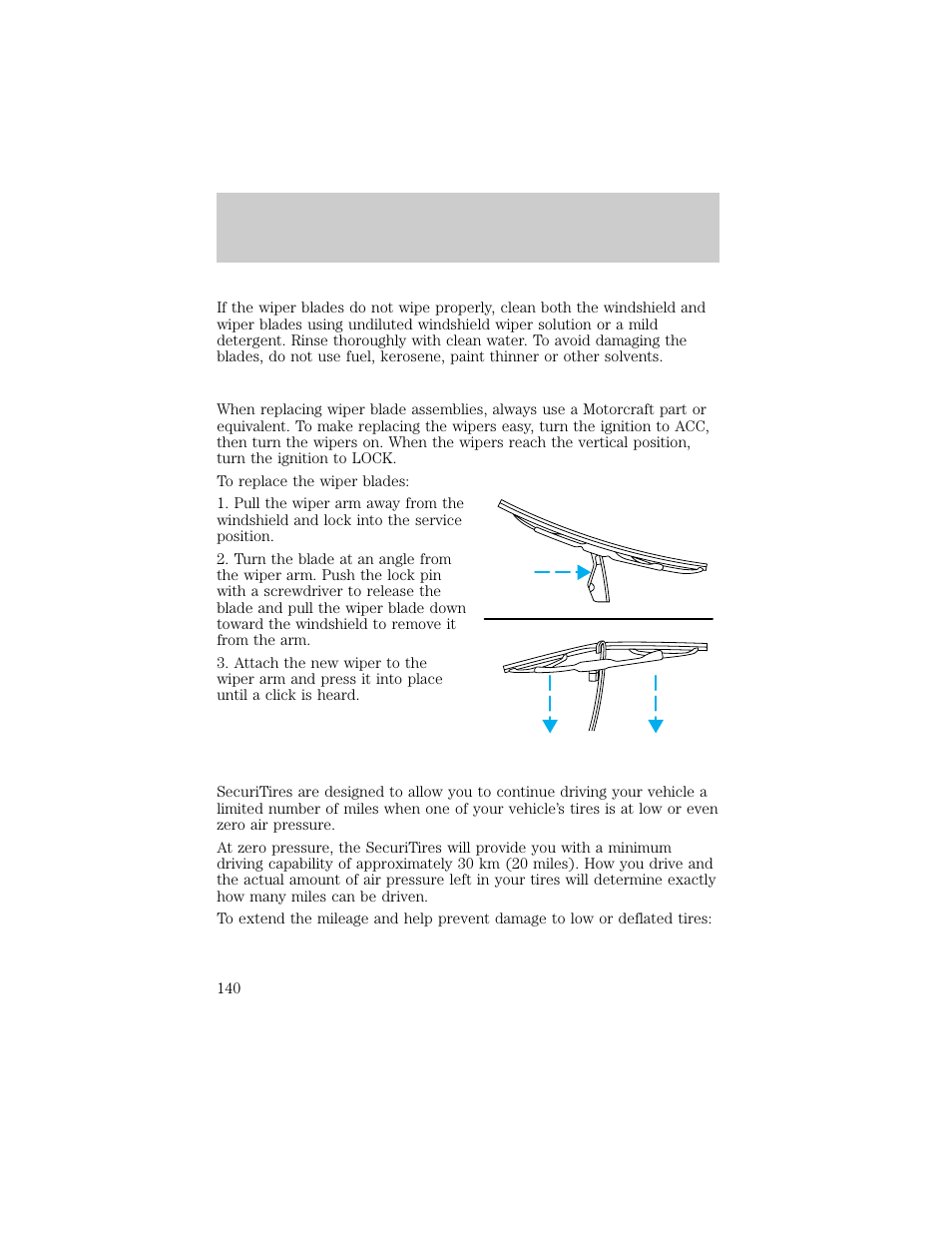 Maintenance and care | Lincoln 1998 Continental User Manual | Page 140 / 176