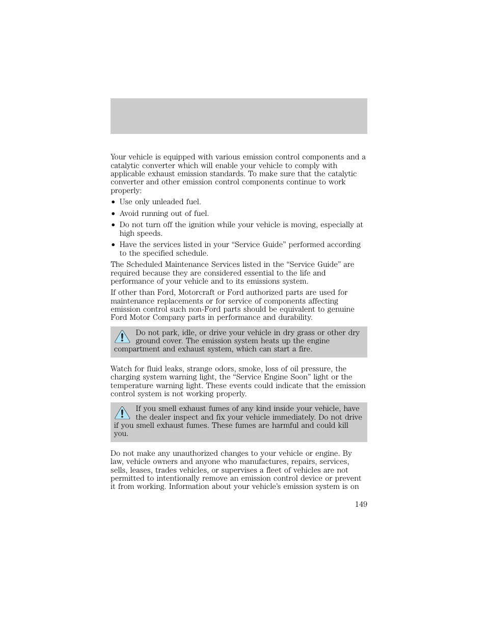 Maintenance and care | Lincoln 1998 Continental User Manual | Page 149 / 176