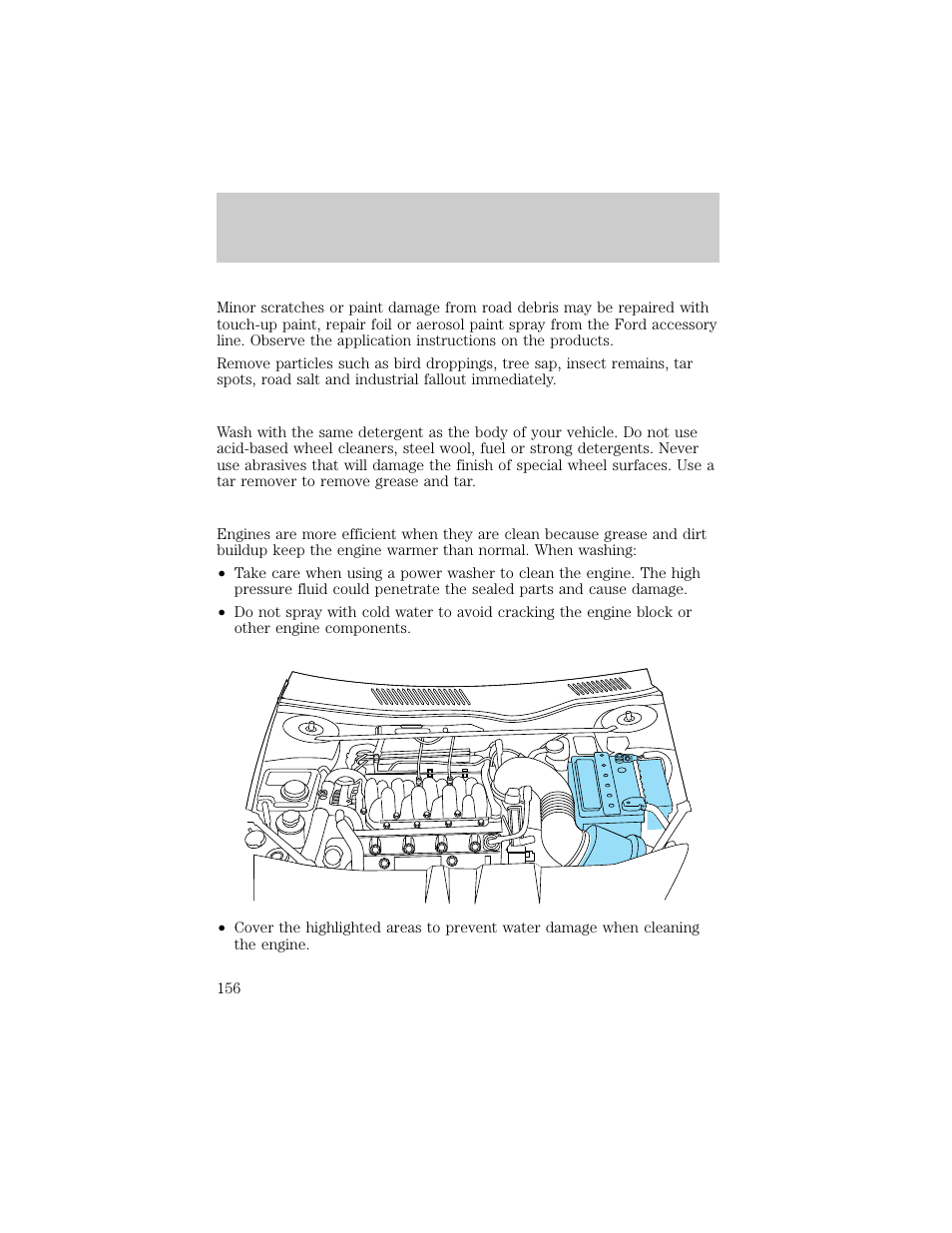 Maintenance and care | Lincoln 1998 Continental User Manual | Page 156 / 176