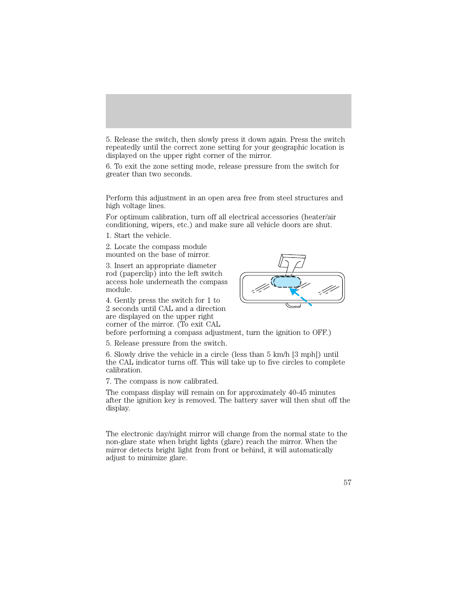 Controls and features | Lincoln 1998 Continental User Manual | Page 57 / 176