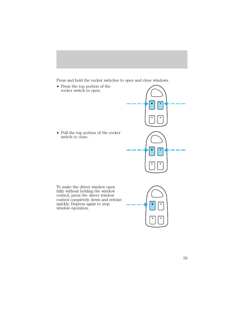 Controls and features | Lincoln 1998 Continental User Manual | Page 59 / 176