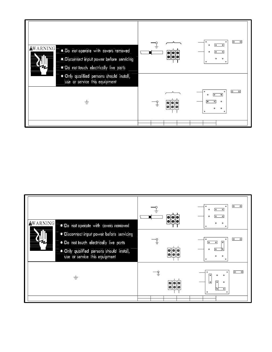 Figure 1- dual voltage figure 1- triple voltage, Input supply connection diagram, For triple voltage machine | Lincoln 60 User Manual | Page 23 / 29