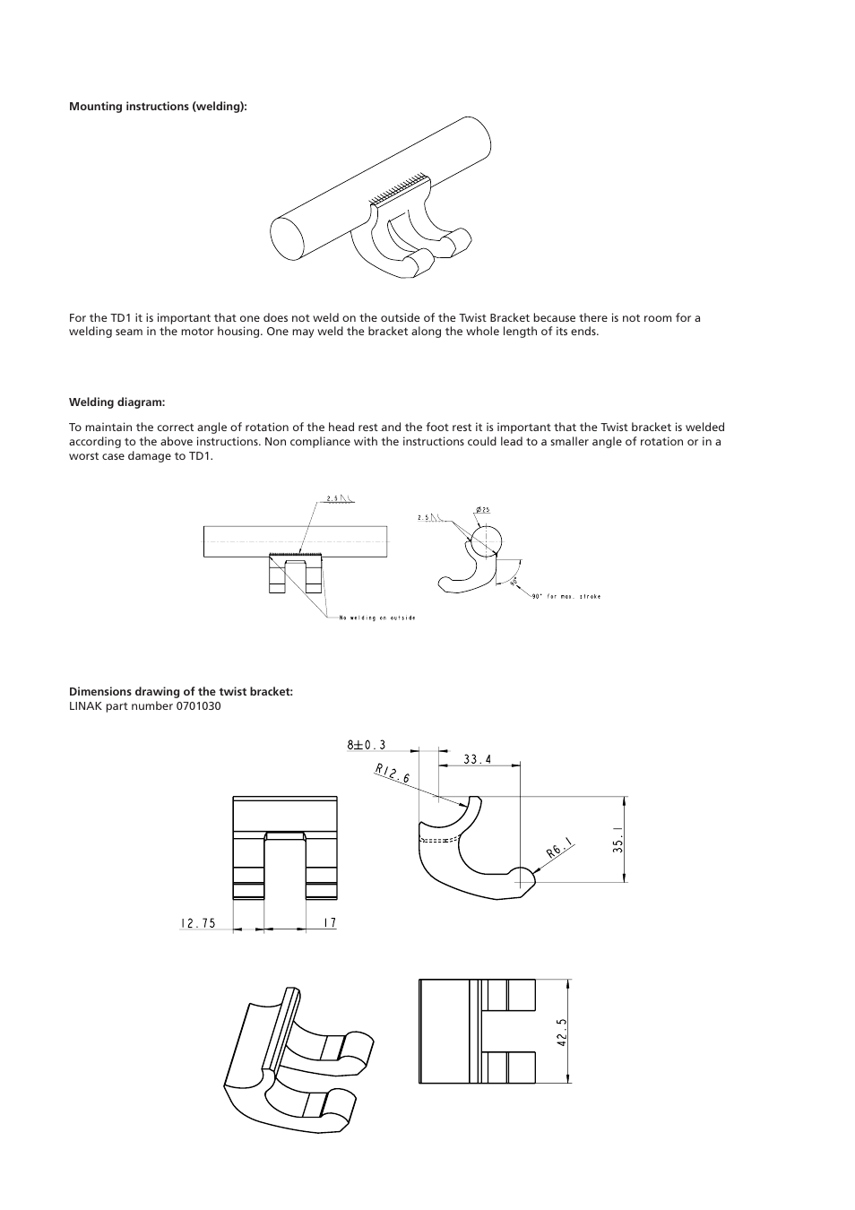 Linak TWINDRIVE TD1 User Manual | Page 4 / 8